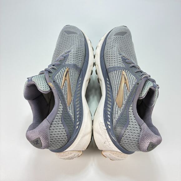 Brooks Adrenaline GTS 20 Gray Running Shoes Sneakers 1202961B073 Women's Size 10 - Picture 7 of 10